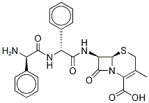 Phenylglycylcefalexin-d5 Struktur