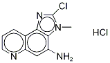 3-Methyl-2-chloro-4-amino-3H-imidazo[4,5-f]quinoline, Hydrochloride SaltDiscontinued Struktur