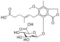 Mycophenolic Acid-d3 b-D-Glucuronide Struktur