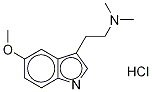 5-METHOXY-N,N-DIMETHYLTRYPTAMINE HYDROCHLORIDE Struktur