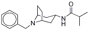 N-(8-Benzyl-8-azabicyclo[3.2.1]oct-3-yl-exo)-2-methylpropanamide-d6 Struktur