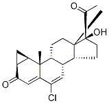 Cyproterone-13C2,d8 Struktur