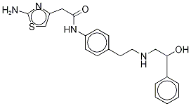 rac Mirabegron-d5 Struktur