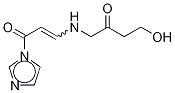 1-(4-Aza-8-hydroxy-6-oxo)oct-2-en-1-oyliMidazole-d3
(Mixture E/Z) Struktur