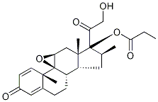 BetaMethasone 9,11-Epoxide 17-Propionate-d5 Struktur