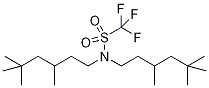 N-TrifluoroMethylsulfonyl-N,N-di(3,5,5-triMethylhexyl)aMine Struktur