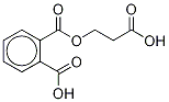 Mono(2-carboxyethyl) Phthalate-d4 Struktur