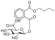 Monobutyl Phthalate-d4 Acyl-β-D-glucuronide Struktur