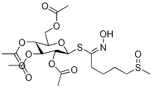 4-Methylsulfinylbutyldesulfoglucosinolate Tetraacetate Struktur