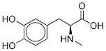 N-Methyldopa-d3 Struktur