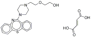 QUETIAPINE-D4 FUMARATE Struktur