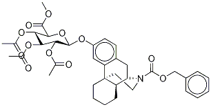 N-Benzyloxycarbonyl N-Desmethyl Dextrorphan-d3 2,3,4-Tri-O-acetyl-β-D-O-
Glucuronic Acid Methyl Ester Struktur