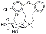 Asenapine N-β-D-Glucuronide Struktur