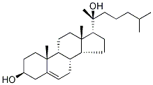 20α-Hydroxy Cholesterol-d7 Struktur