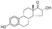 16α-Hydroxy Estrone-d5 (Major) (mixture of the 16 and 17 keto tautomers) Struktur