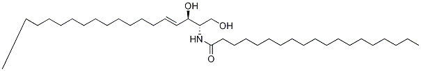 N-Nonadecanoyl-D-erythro-sphingosine-13C2,d2 Struktur