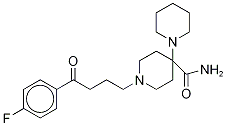 Pipamperone-d10 Dihydrochloride Struktur