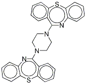 Quetiapine Dimer Impurity-d8 Struktur