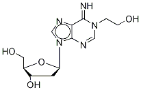 1-Hydroxy(ethyl-d4)-2'-deoxyadenosine Struktur