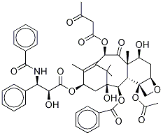 10-Acetoacetyl Paclitaxel Struktur