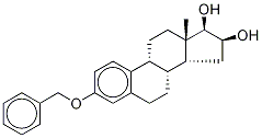 3-O-Benzyl Estriol-d1 Struktur