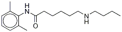 6-(ButylaMino)-N-(2,6-diMethylphenyl)hexanaMide Hydrochloride Struktur