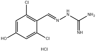 4-Hydroxy Guanabenz Hydrochloride Struktur