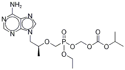 Mono-POC Ethyl Tenofovir 
(Mixture of DiastereoMers) Struktur