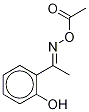 2'-Hydroxyacetophenone-d4 OxiMe Acetate Struktur