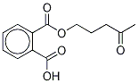 Mono(4-oxopentyl)phthalate-d4 Struktur