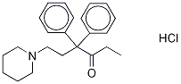 Norpipanone-d3 Hydrochloride Struktur