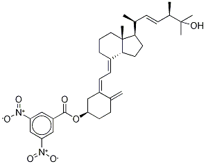 (3β,5Z,7E,22E)- Struktur