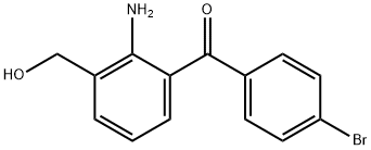 [2-Amino-3-(hydroxymethyl)phenyl]methanone Struktur