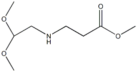 甲基 3-[(2,2-二甲氧基乙基)氨基]丙酯 結(jié)構(gòu)式