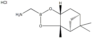 BoroGly-(+)-Pinanediol-HCl Structure