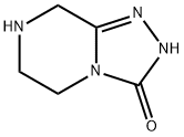 3-Hydroxy-5,6,7,8-tetrahydro-[1,2,4]triazolo[4,3-a]pyrazine Struktur