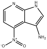 3-AMINO-4-NITRO-7-AZAINDOLE Struktur