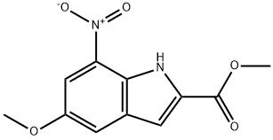 5-METHOXY-7-NITRO-2-INDOLECARBOXYLIC ACID METHYL ESTER