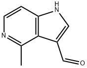 4-METHYL-5-AZAINDOLE-3-CARBOALDEHYDE Struktur