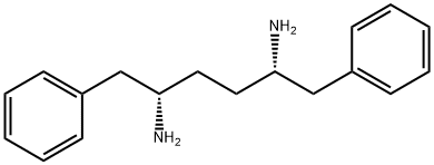 (2S,5S)-1,6-diphenylhexane-2,5-diaMine Structure