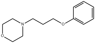 4-(3-phenoxypropyl)Morpholine Struktur