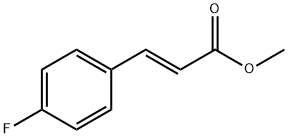 (E)-Methyl-3-(4-fluorophenyl)acrylate Struktur