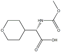 (S)-2-(Methoxycarbonylamino)-2-(tetrahydro-2H-pyran-4-yl)ethanoic acid