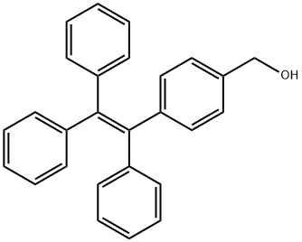 BenzeneMethanol, 4-(1,2,2-triphenylethenyl)- Struktur