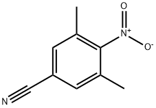 3,5-DiMethyl-4-nitrobenzonitrile Struktur