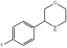 3-(4-FLUOROPHENYL)MORPHOLINE Struktur