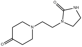 1-[2-(2-oxo-1-iMidazolidinyl)ethyl]-4-piperidinone Struktur