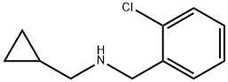 N-(CyclopropylMethyl)-2-chloro-benzylaMine Struktur