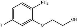 2-(2-amino-5-fluorophenoxy)ethan-1-ol Struktur