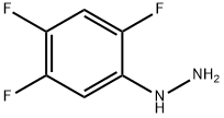 (2,4,5-trifluorophenyl)hydrazine hydrochloride Struktur